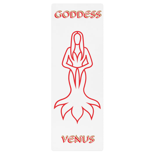 Goddess Venus Icon Yoga mat 1