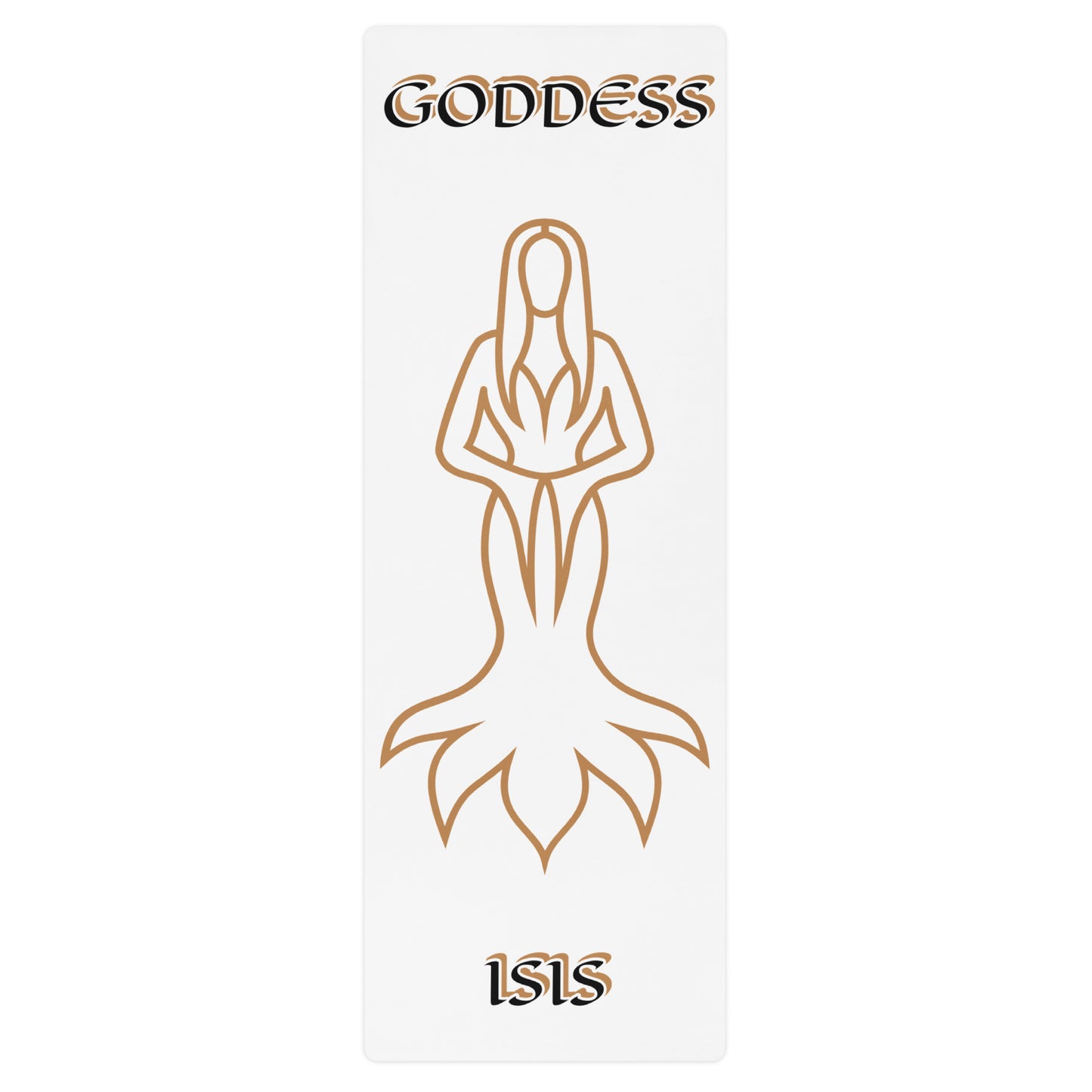 Goddess Isis  Icon Yoga mat 1