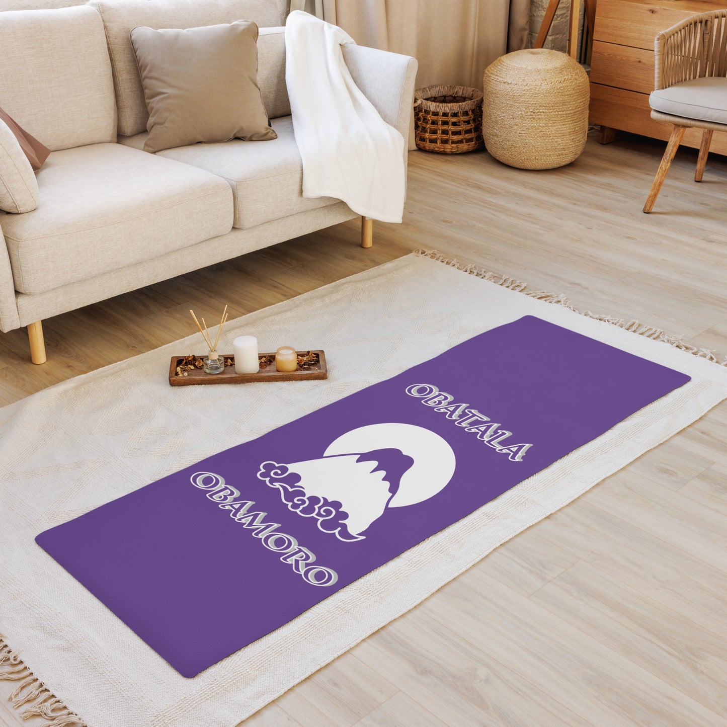 Obatala Obamoro Icon mat Purple