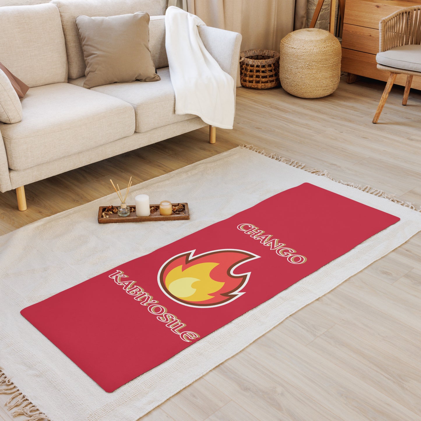 Chango Icon mat Red