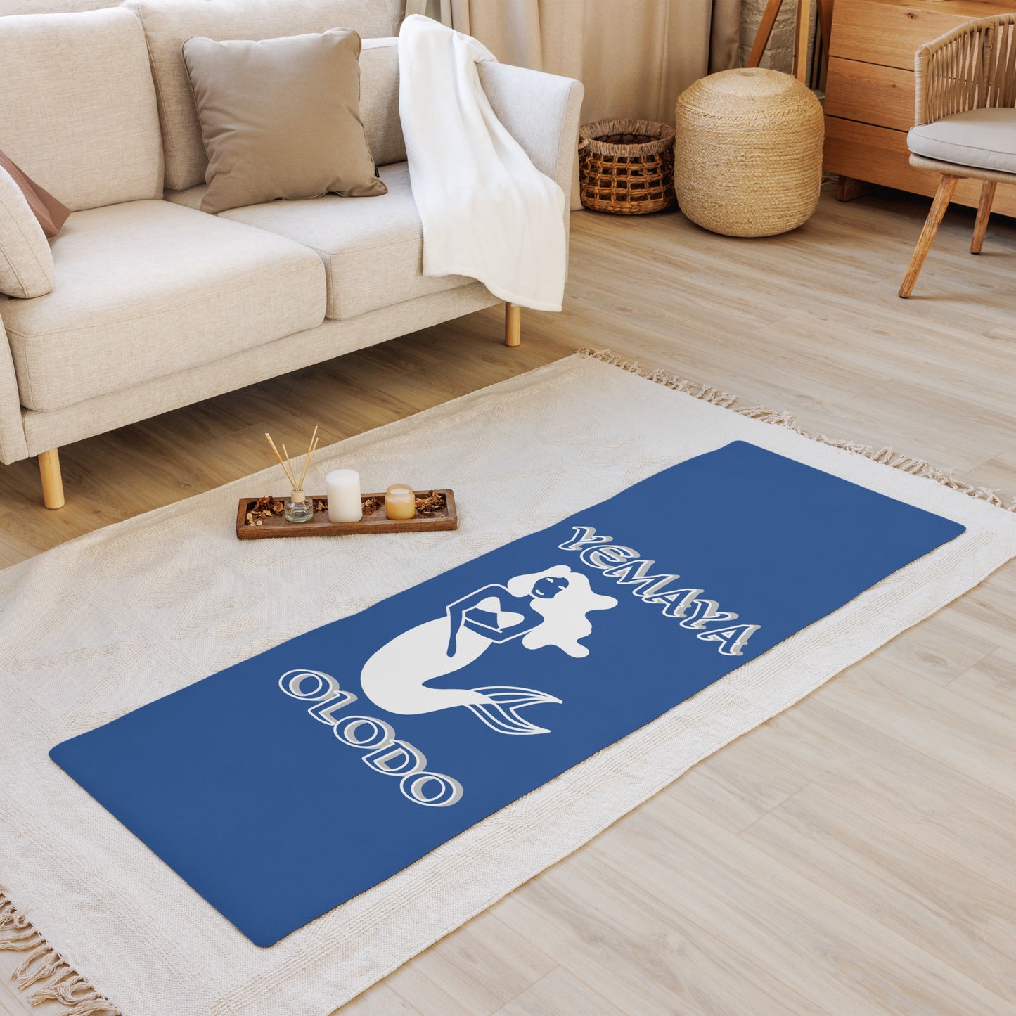 Yemaya Icon mat Blue