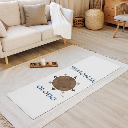 Egbe Logo Yemonja Divination White mat