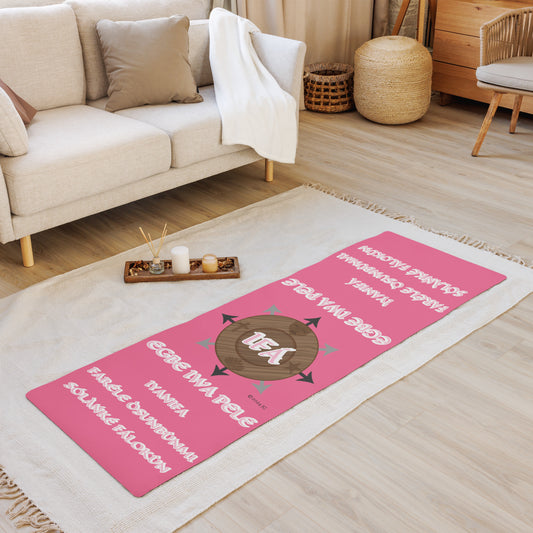 Iyanifa Farele Bright Pink Divination mat