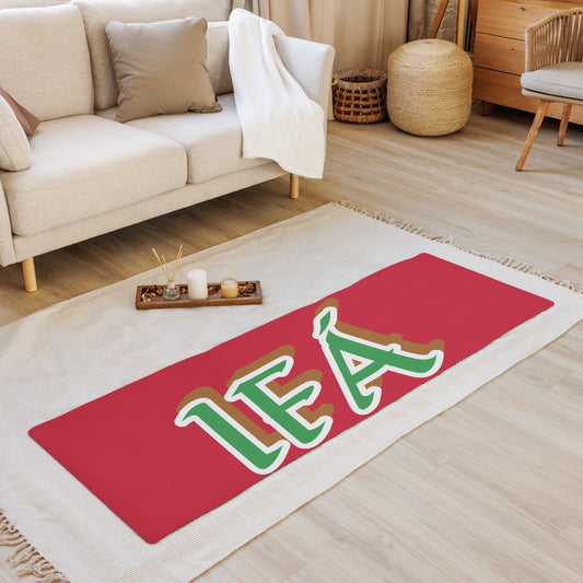 Ifa Isese Display/Divination/Yoga mat Red