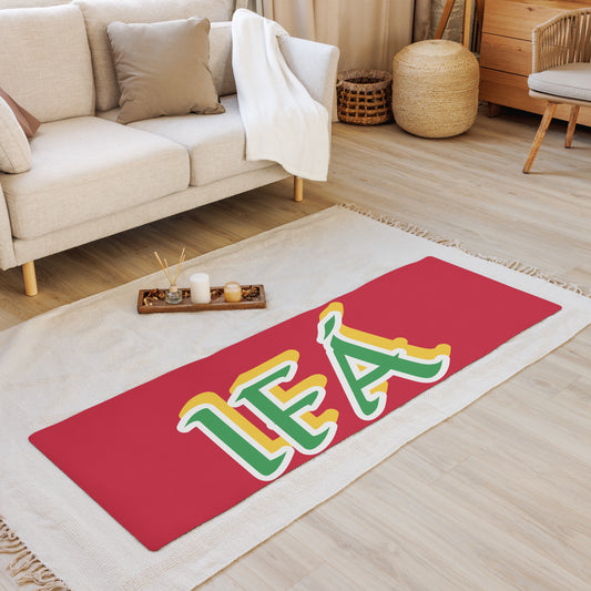 Ifa Lucumi Display/Divination/Yoga mat Red