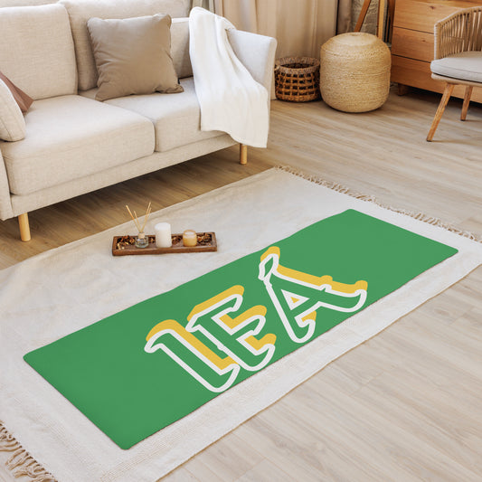 Ifa Lucumi Display/Divination/Yoga mat Green